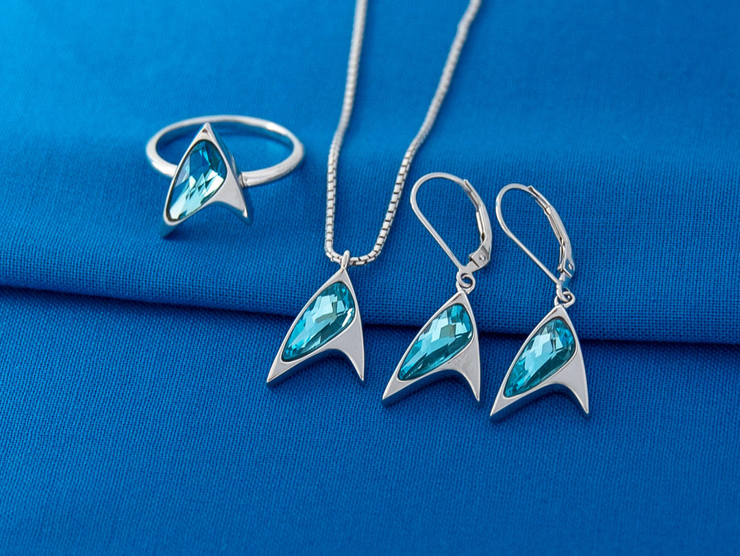 Join Starfleet with new Star Trek X RockLove Crystal Delta Jewelry