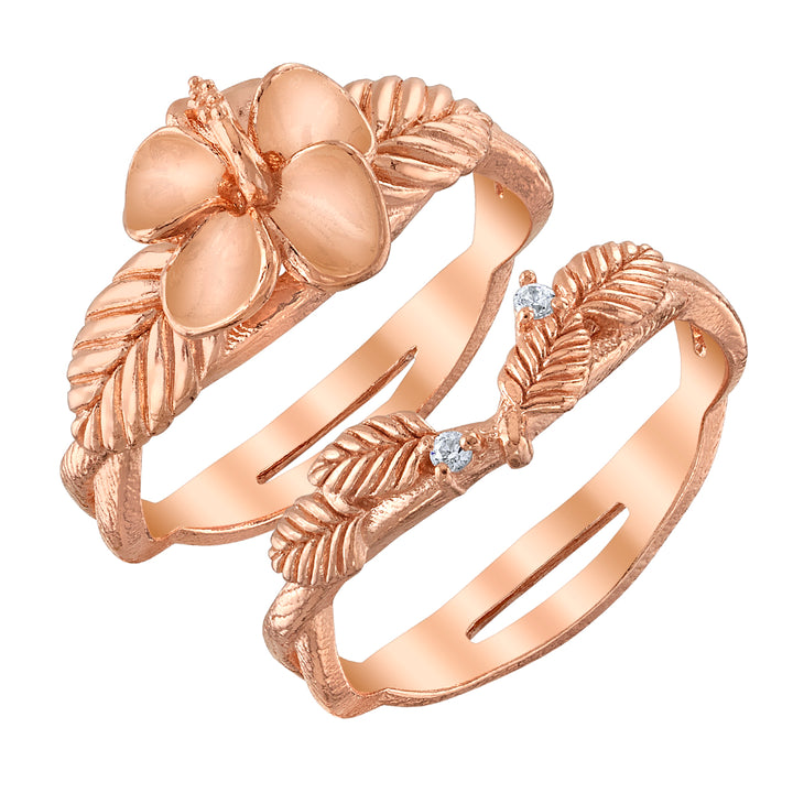 Disney X RockLove DISNEY MOANA Moana Hibiscus Stacker Rings