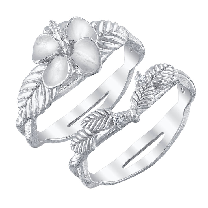 Disney X RockLove DISNEY MOANA Moana Hibiscus Stacker Rings
