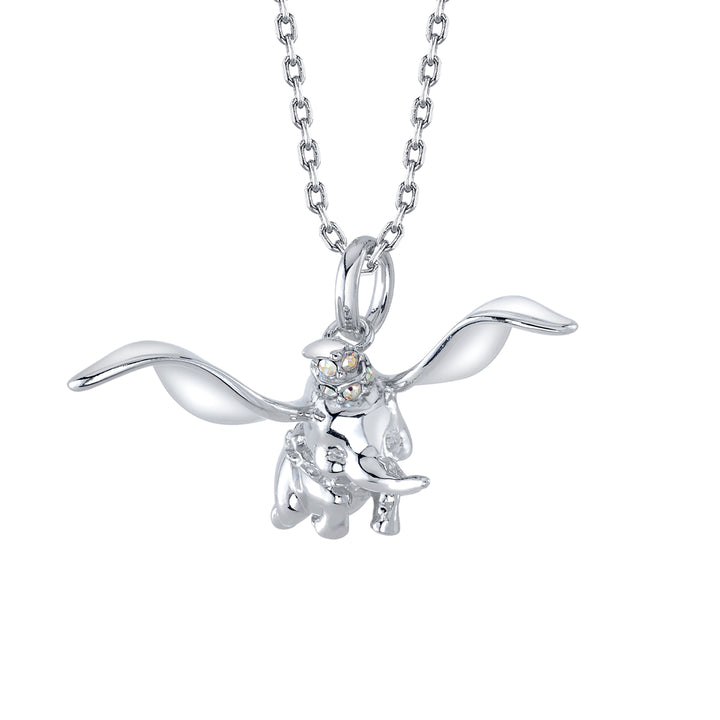 Disney X RockLove DISNEY100 Crystal Dumbo Necklace
