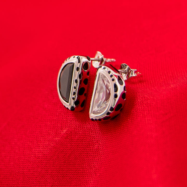 Disney X RockLove DISNEY VILLAINS Cruella Chaos Earrings