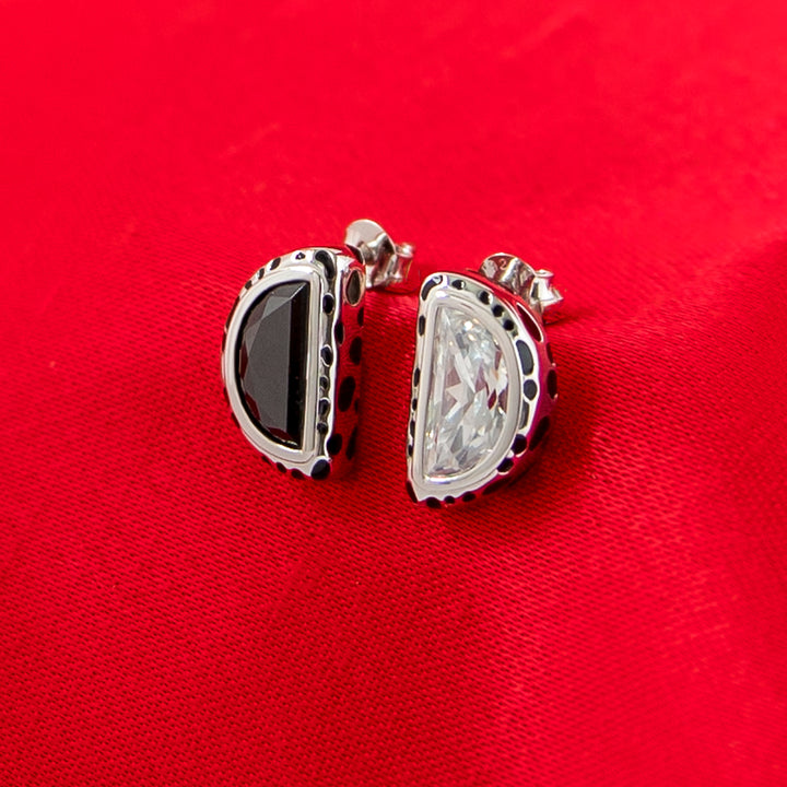 Disney X RockLove DISNEY VILLAINS Cruella Chaos Earrings