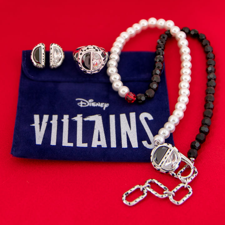 Disney X RockLove DISNEY VILLAINS Cruella Chaos Earrings