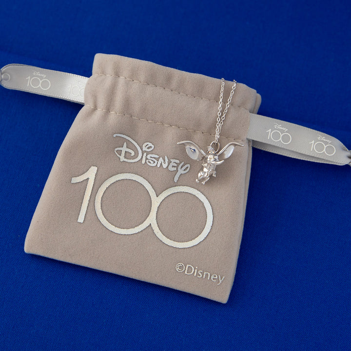 Disney X RockLove DISNEY100 Crystal Dumbo Necklace