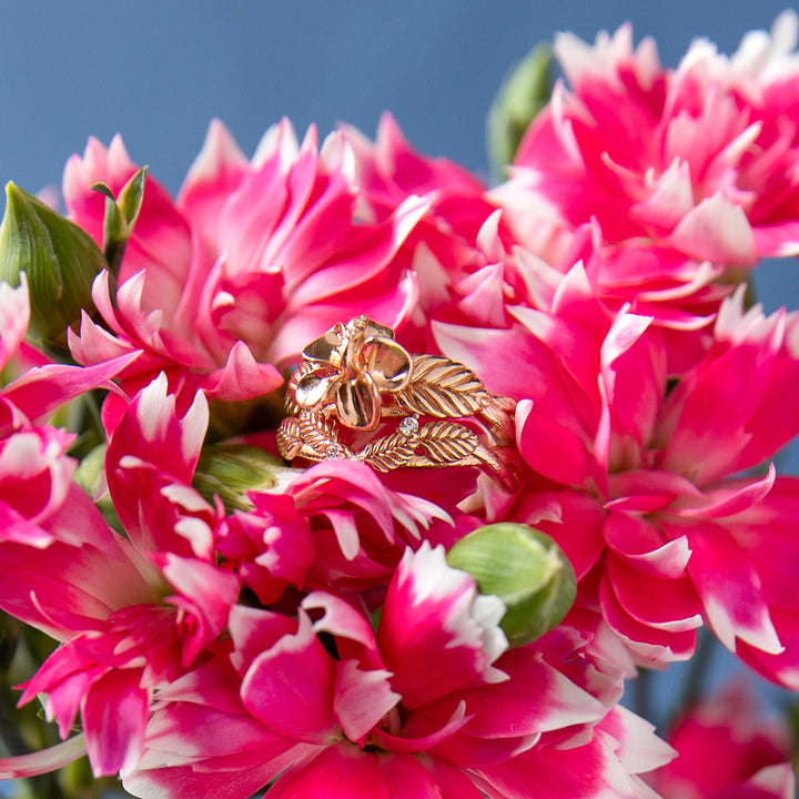 Disney X RockLove DISNEY MOANA Moana Hibiscus Stacker Rings