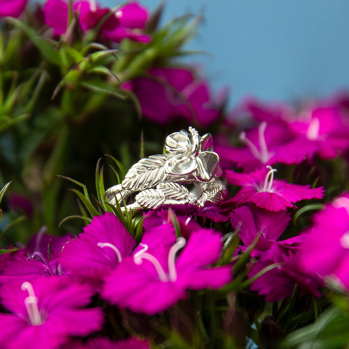 Disney X RockLove DISNEY MOANA Moana Hibiscus Stacker Rings