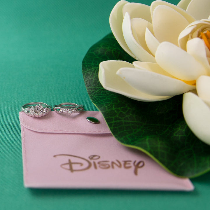 Disney X RockLove DISNEY THE PRINCESS AND THE FROG Tiana Water Lily Stacker Rings