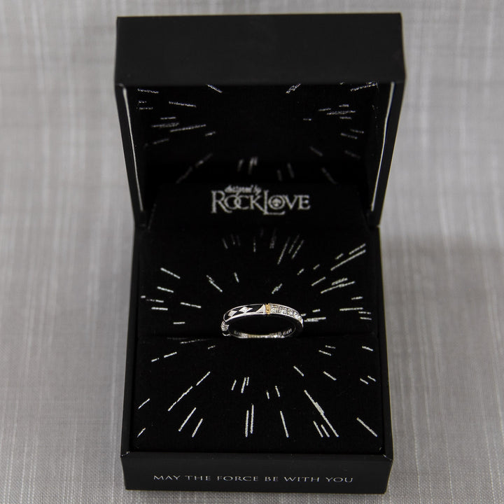 Star Wars X RockLove Ahsoka Tano Crystal Lightsaber Ring