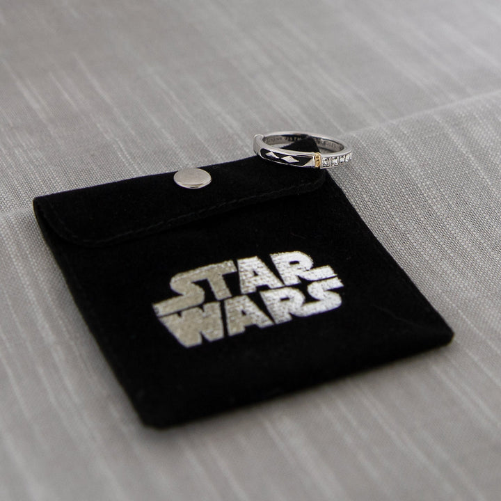 Star Wars X RockLove Ahsoka Tano Crystal Lightsaber Ring