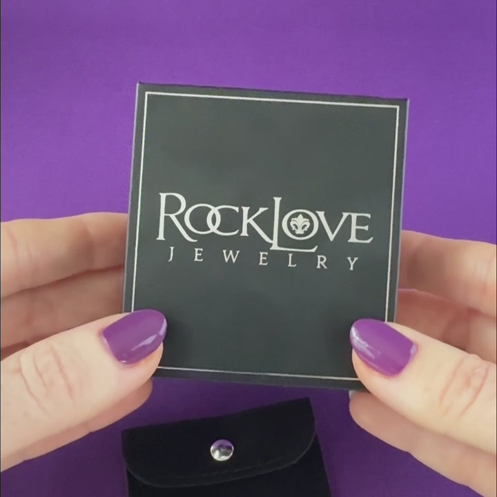 RockLove Boo-Tique Crystal Bat Ear Cuff