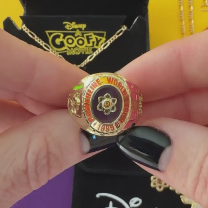 Disney X RockLove DISNEY A GOOFY MOVIE Powerline World Tour Ring