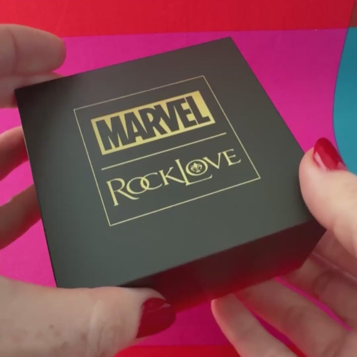 Marvel X RockLove X-MEN Gambit Spinning Card Necklace