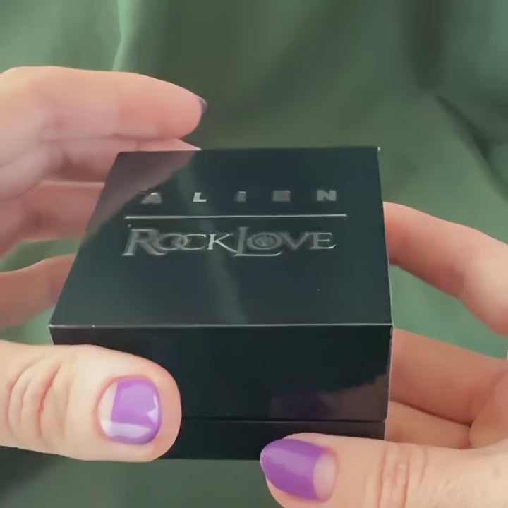 Alien X RockLove ALIEN Xenomorph Hoop Earrings