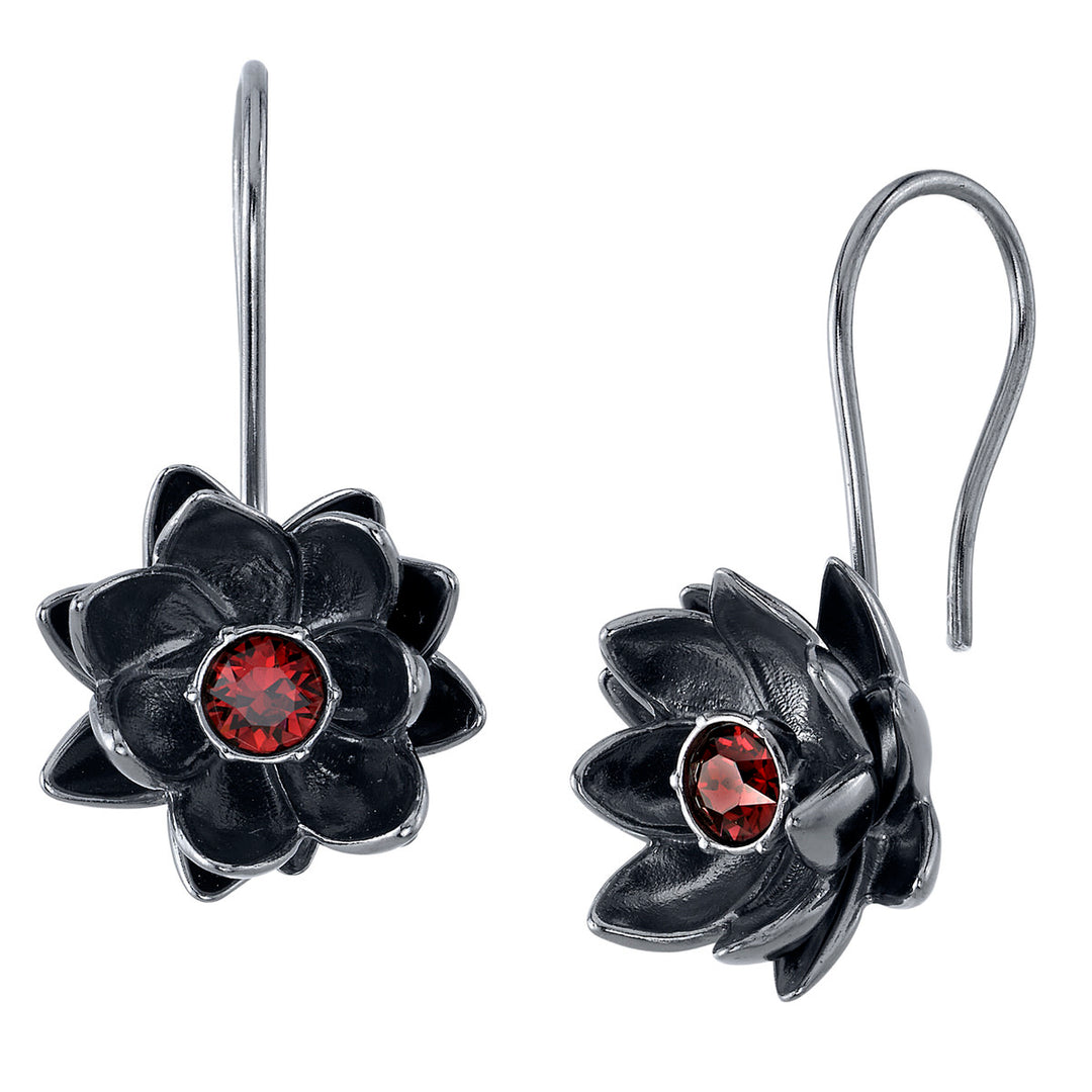 Magic: The Gathering X RockLove Black Lotus Crystal Earrings
