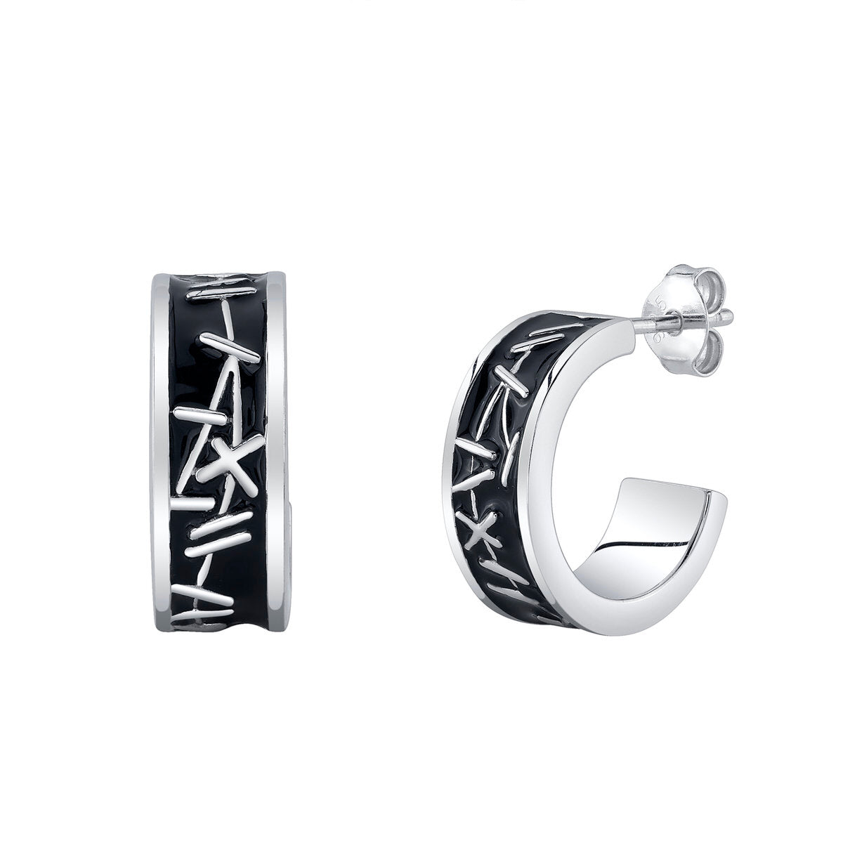 Batman earrings for guys discount