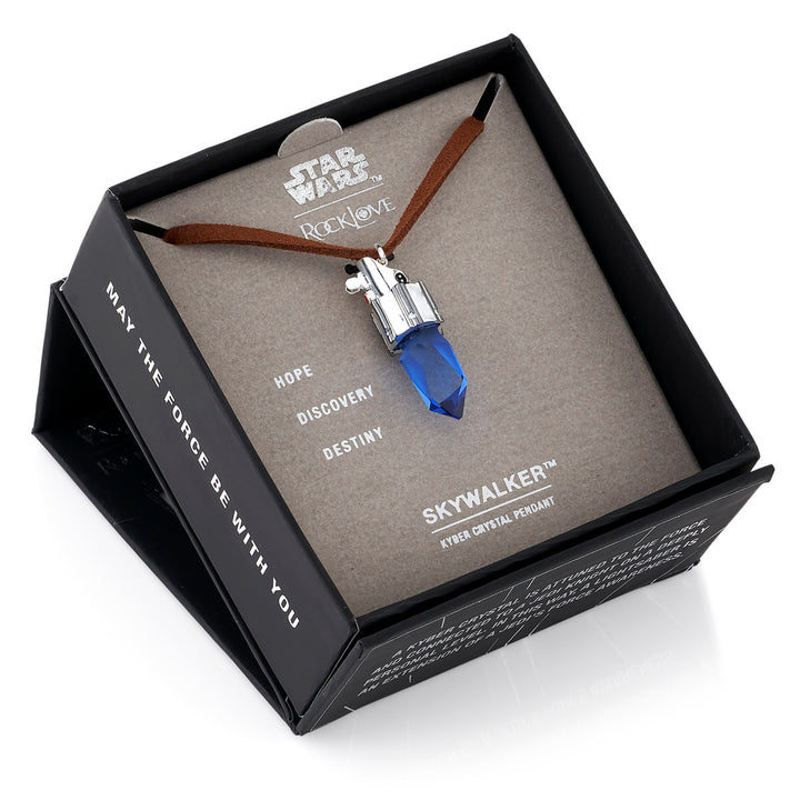 Star Wars X RockLove Skywalker Legacy Kyber Crystal Necklace