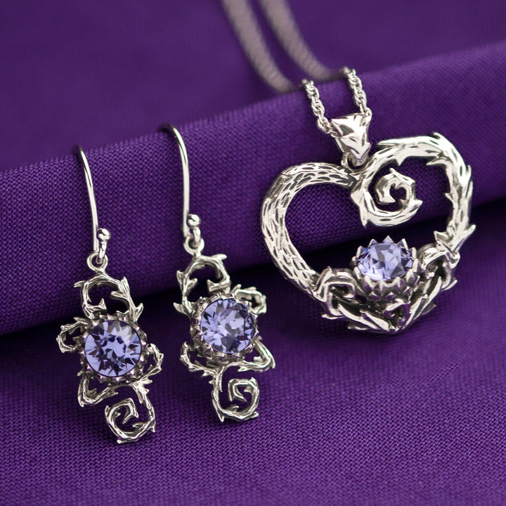 Disney X RockLove THE NIGHTMARE BEFORE CHRISTMAS Sally Thistle Earrings