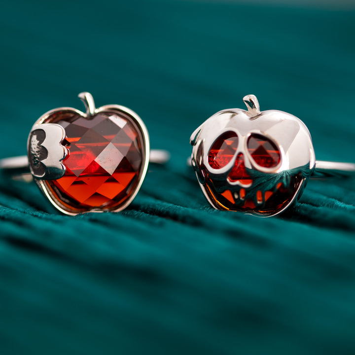 Disney X RockLove SNOW WHITE Crystal Take a Bite Apple Ring