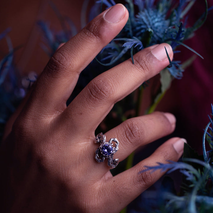 Disney X RockLove THE NIGHTMARE BEFORE CHRISTMAS Sally Thistle Ring