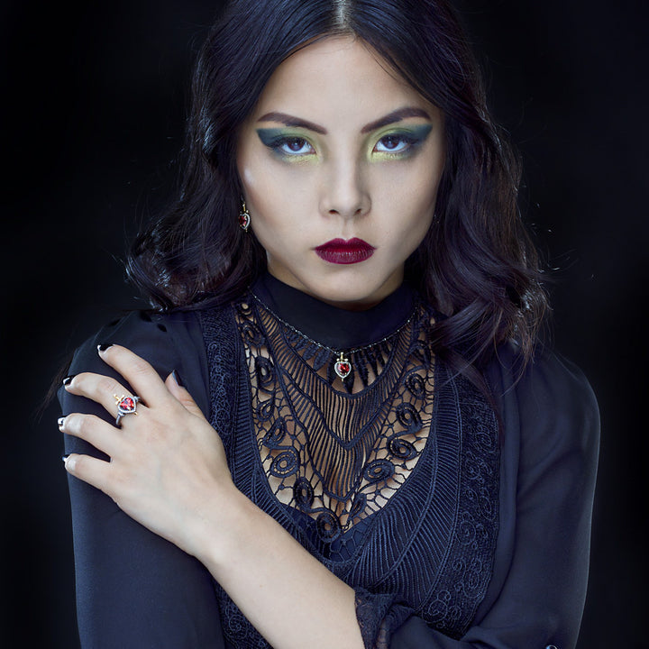 Disney X RockLove SNOW WHITE Dagger Heart Ring