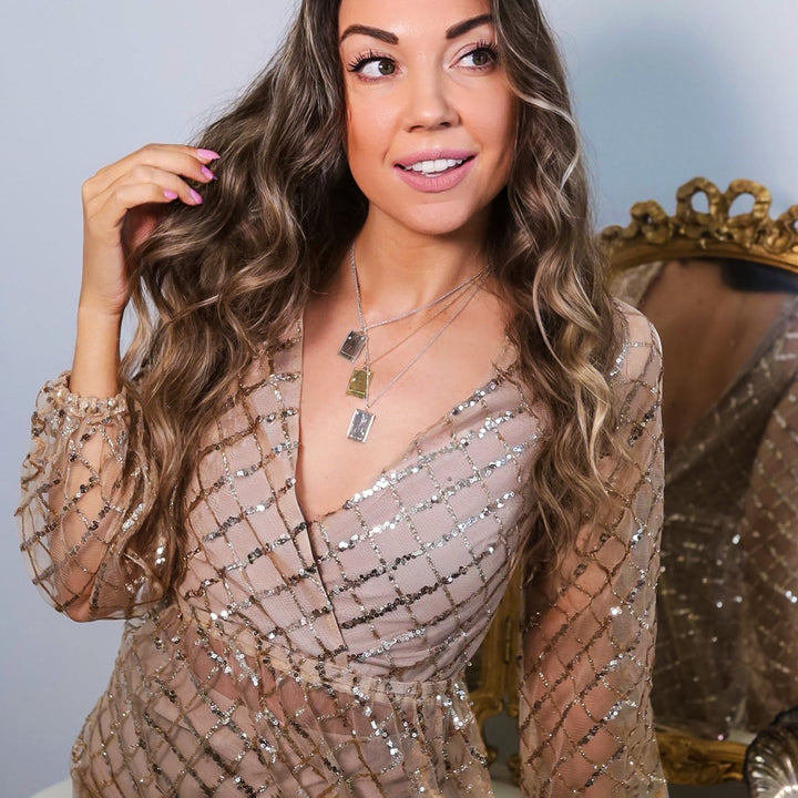 Disney X RockLove PETER PAN Tinker Bell Tablet Necklace