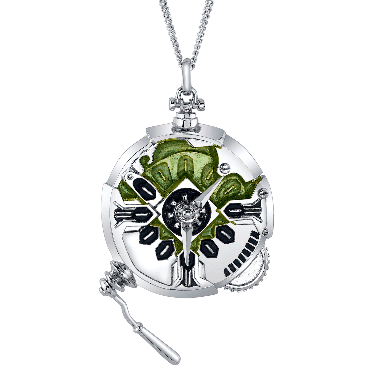 League of Legends X RockLove ARCANE Ekko Stopwatch Necklace RockLove