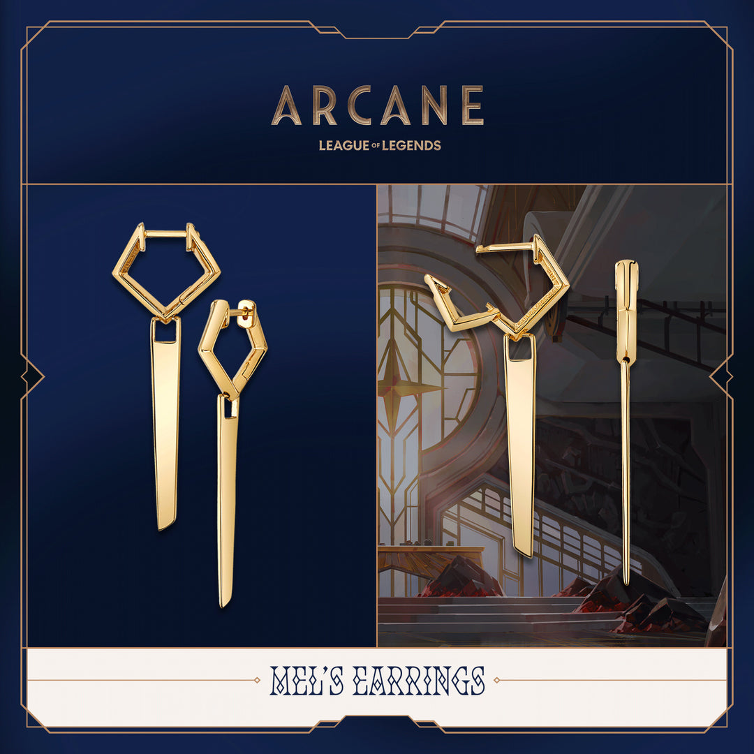 League of Legends X RockLove ARCANE Mel's Earrings