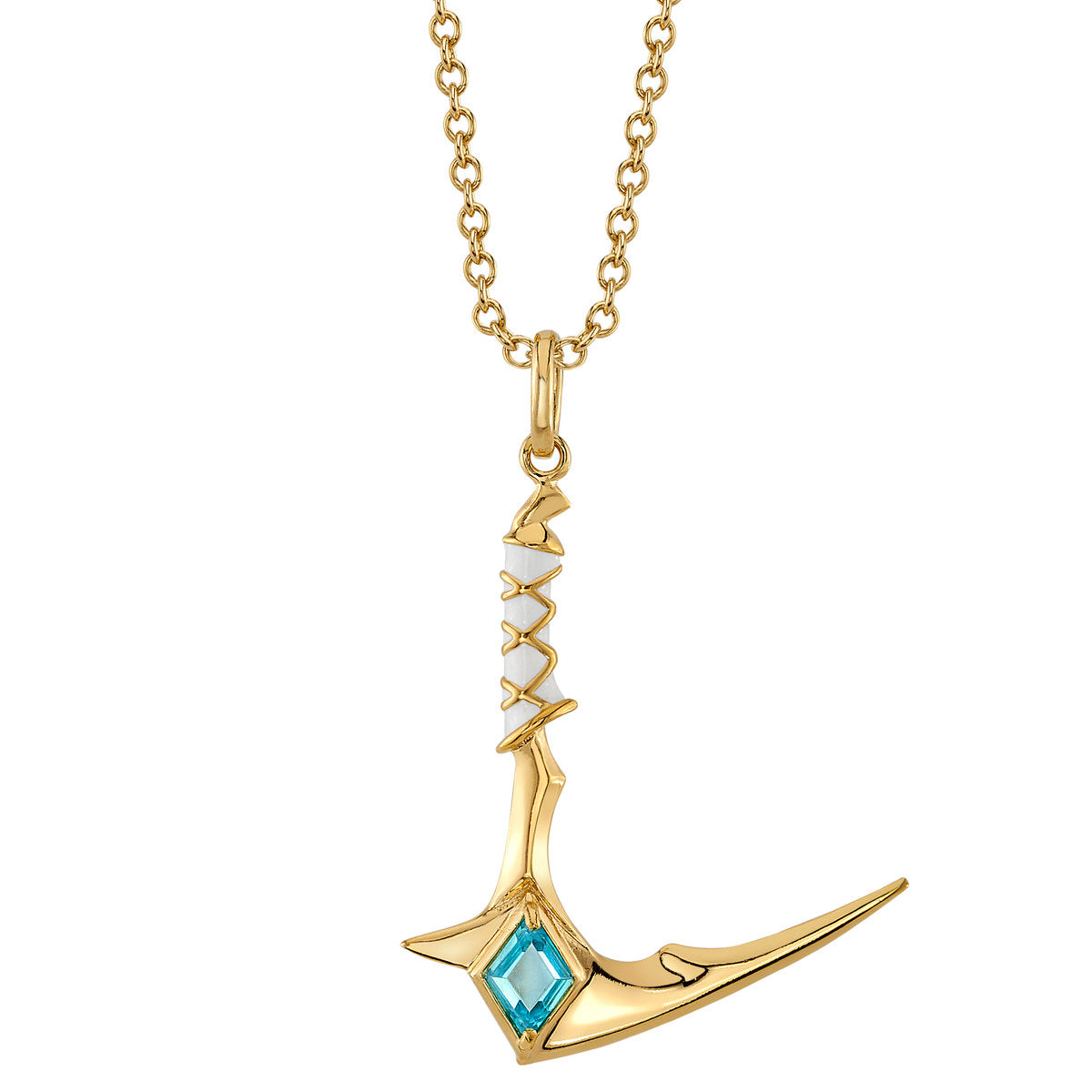 RockLove Jewelry XV Double Key Necklace