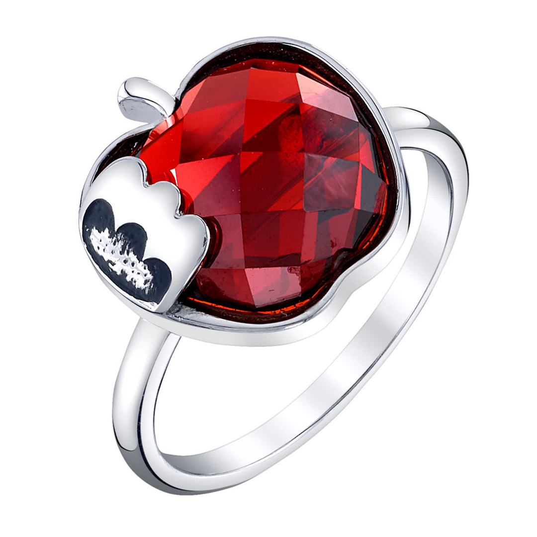 Disney X RockLove SNOW WHITE Crystal Take a Bite Apple Ring