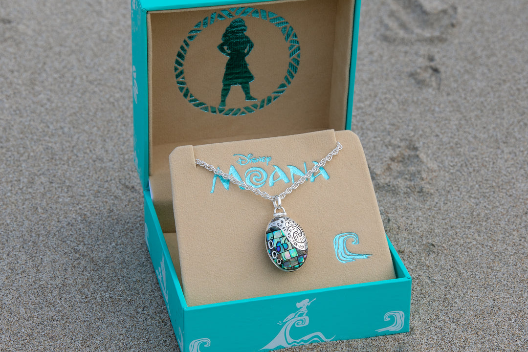 Disney | RockLove Disney's Moana Heart of Te Fiti Abalone Locket
