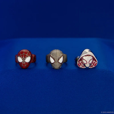 Spider-Man Mask Rings Collection
