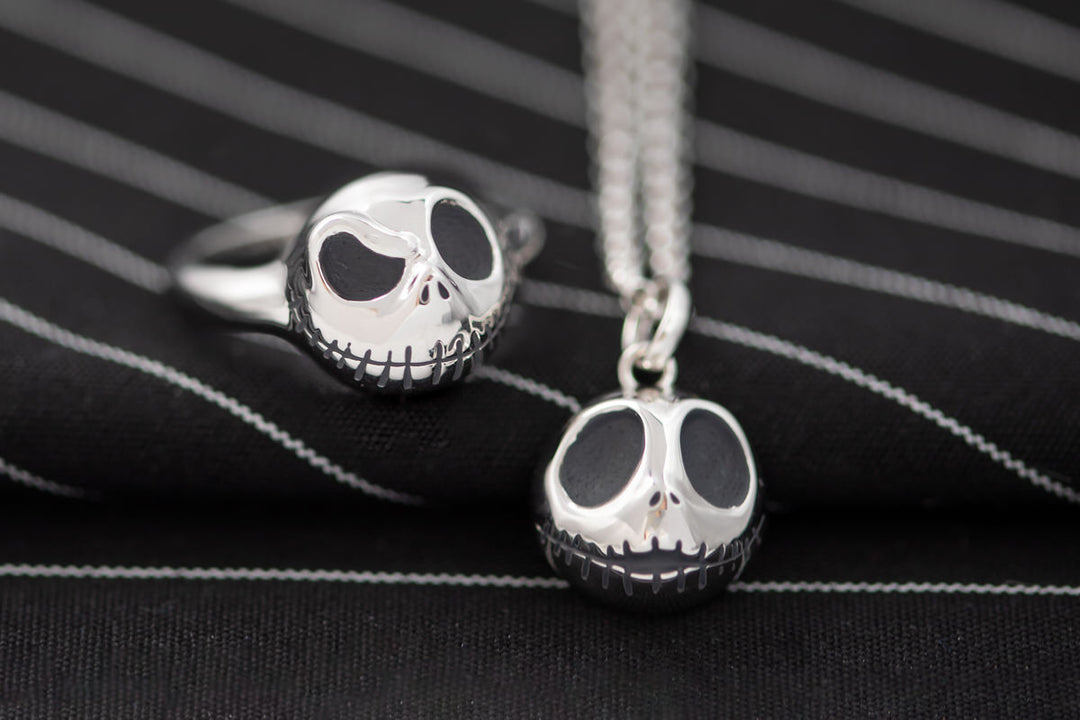 What's This? New Disney X RockLove Nightmare Before Christmas Jack Skellington Jewelry