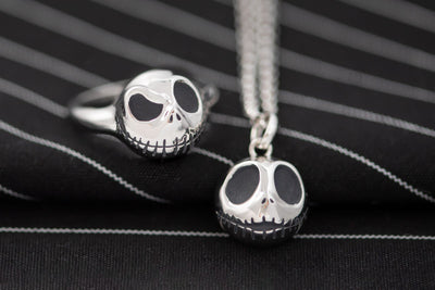 What's This? New Disney X RockLove Nightmare Before Christmas Jack Skellington Jewelry