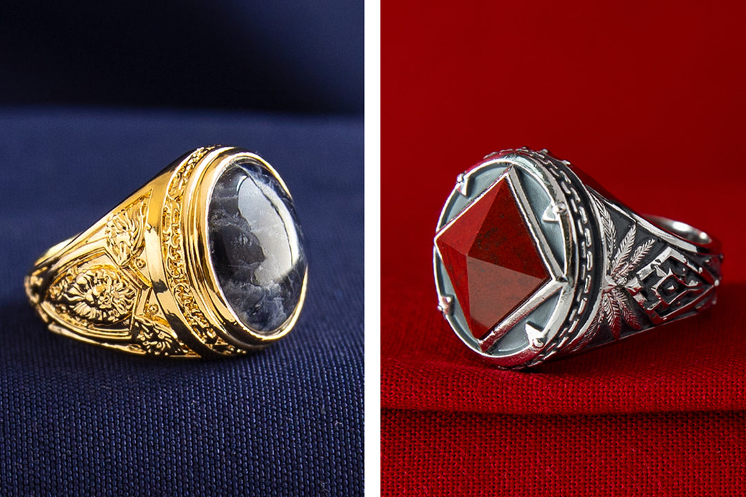 World of Warcraft X RockLove Horde and Alliance Signet Rings