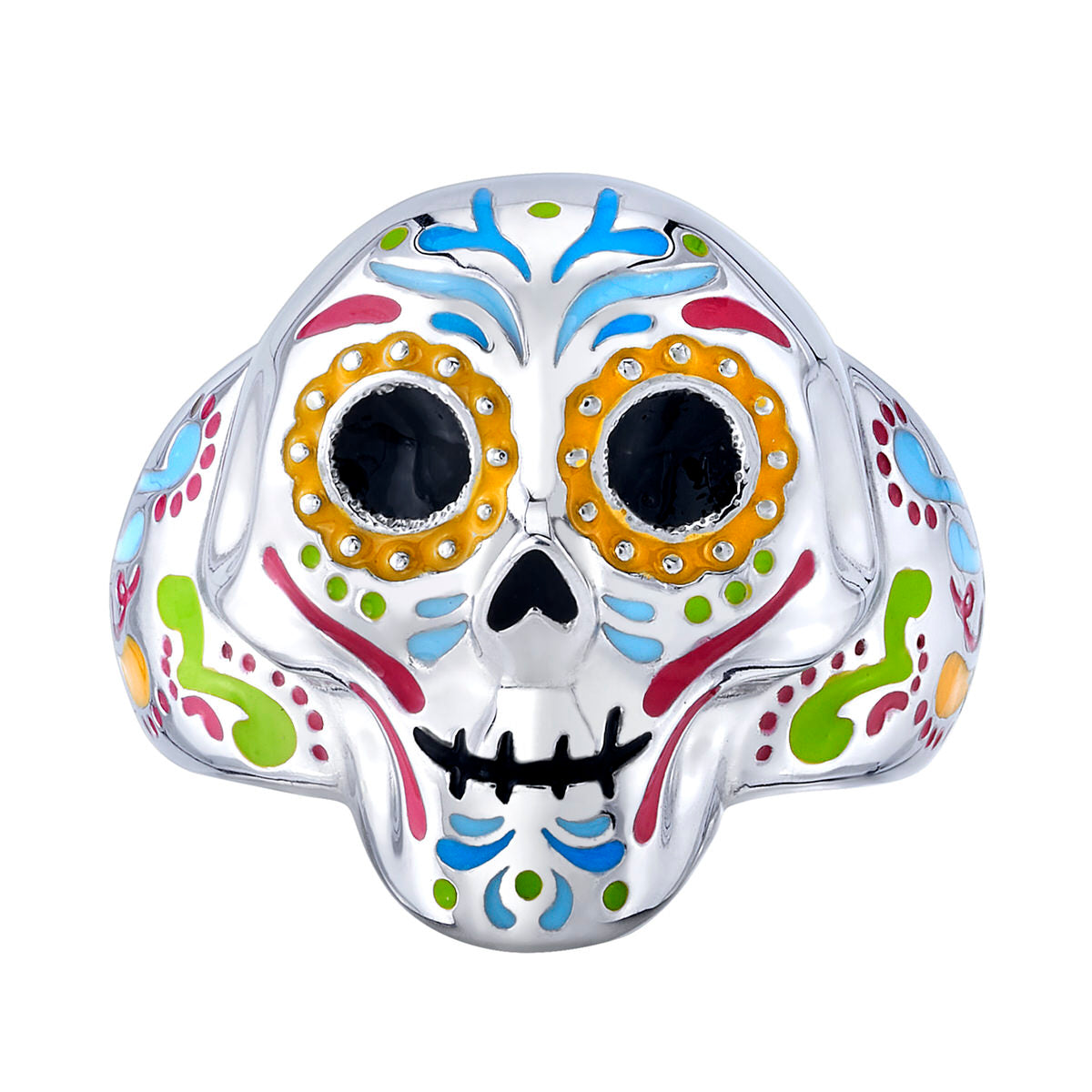 Pixar X RockLove COCO Enameled Calavera Ring