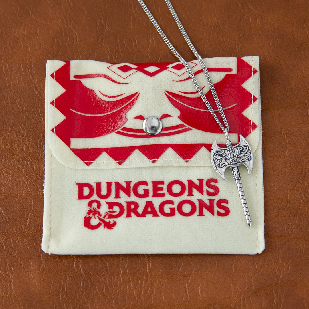 Dungeons and Dragons X RockLove Barbarian Axe Necklace