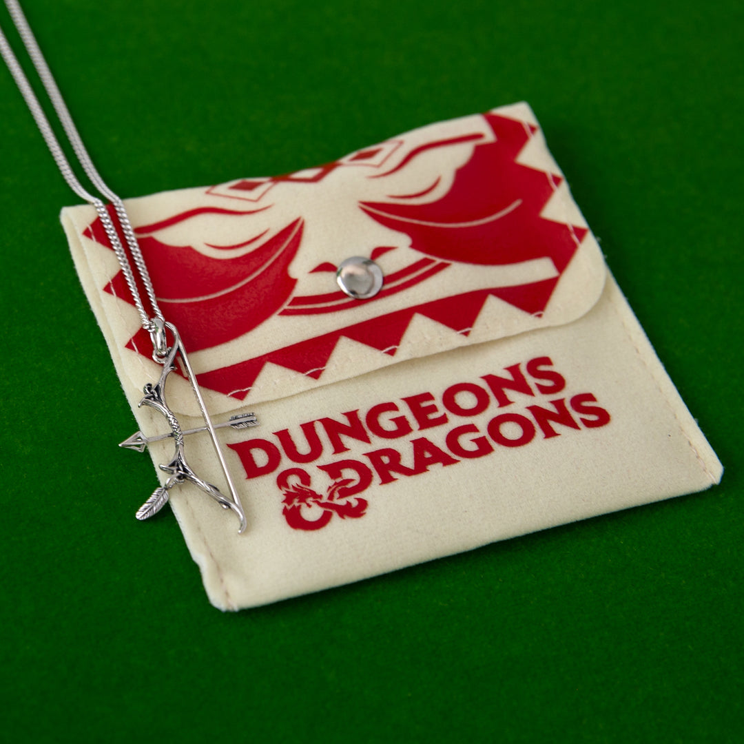 Dungeons and Dragons X RockLove Ranger Bow and Arrow Necklace