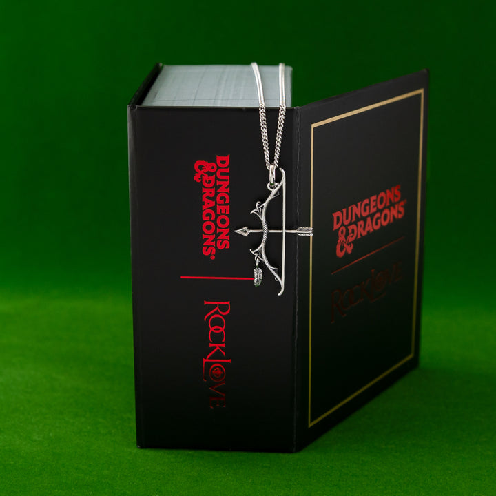 Dungeons and Dragons X RockLove Ranger Bow and Arrow Necklace