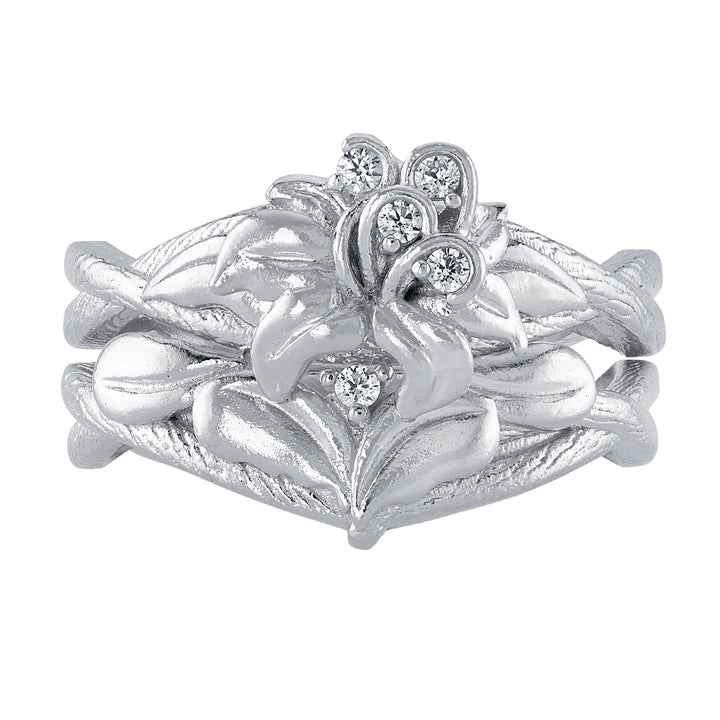 Disney X RockLove DISNEY TANGLED Rapunzel Sundrop Flower Stacker Rings
