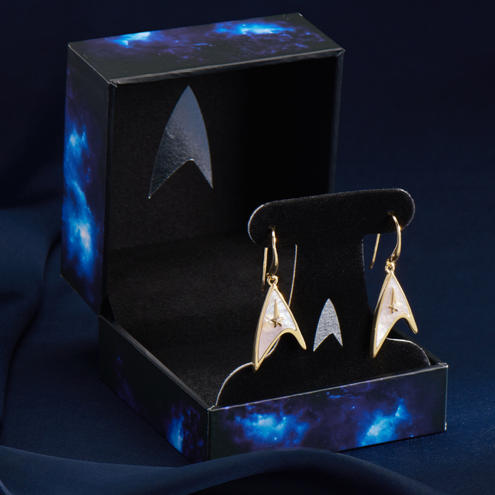 Star Trek X RockLove 60th Anniversary Diamond Earrings
