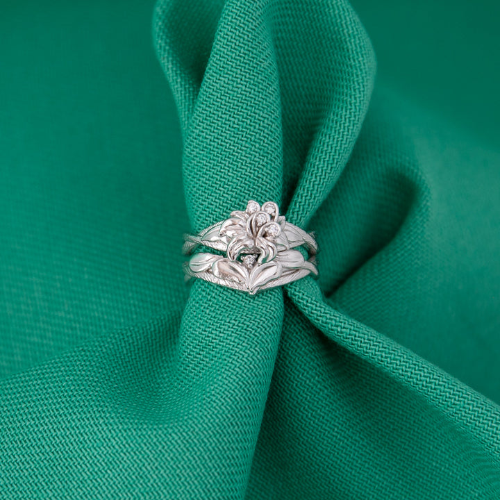 Disney X RockLove DISNEY TANGLED Rapunzel Sundrop Flower Stacker Rings