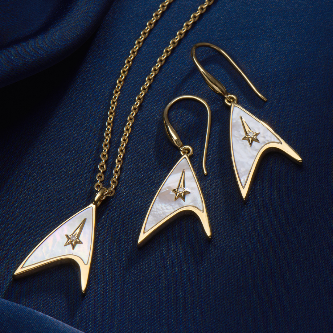 Star Trek X RockLove 60th Anniversary Diamond Necklace