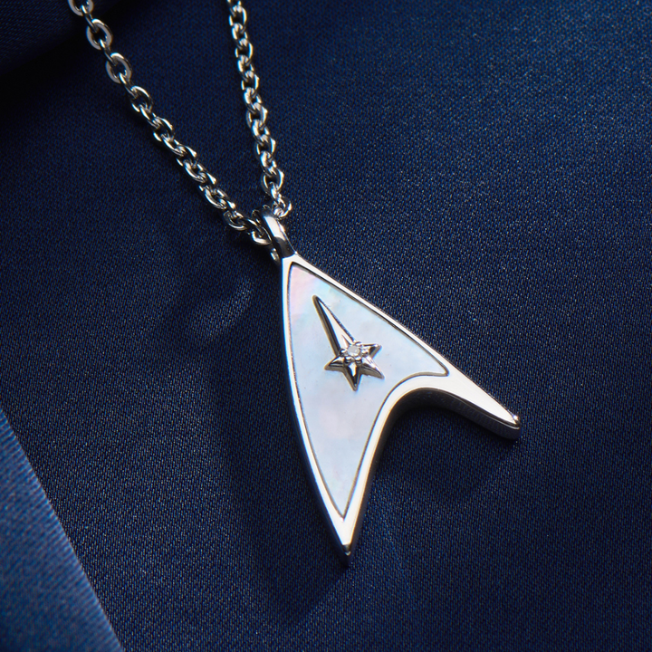 Star Trek X RockLove 60th Anniversary Diamond Necklace