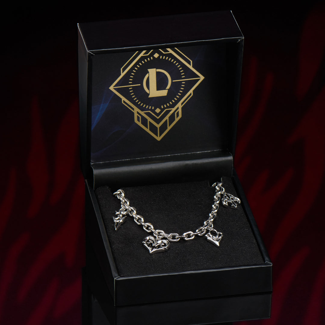 League of Legends X RockLove K/DA FIRESTARTER Charm Necklace