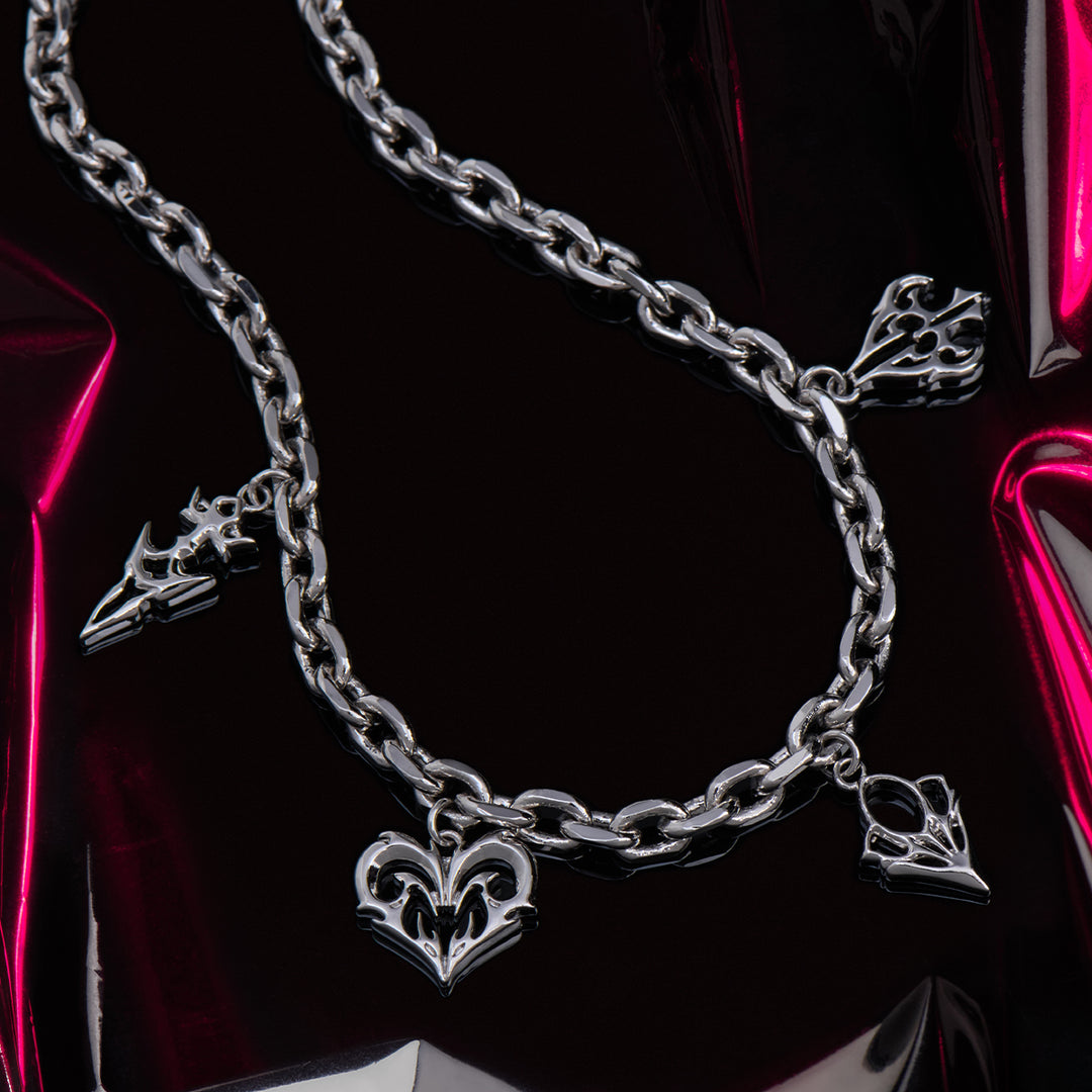 League of Legends X RockLove K/DA FIRESTARTER Charm Necklace