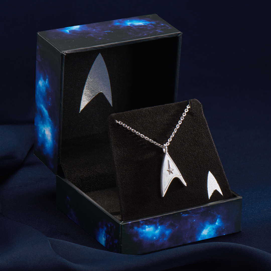 Star Trek X RockLove 60th Anniversary Diamond Necklace