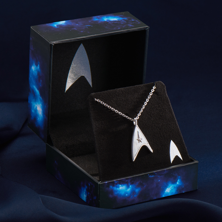 Star Trek X RockLove 60th Anniversary Diamond Necklace