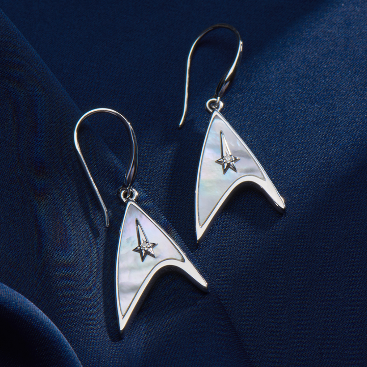 Star Trek X RockLove 60th Anniversary Diamond Earrings