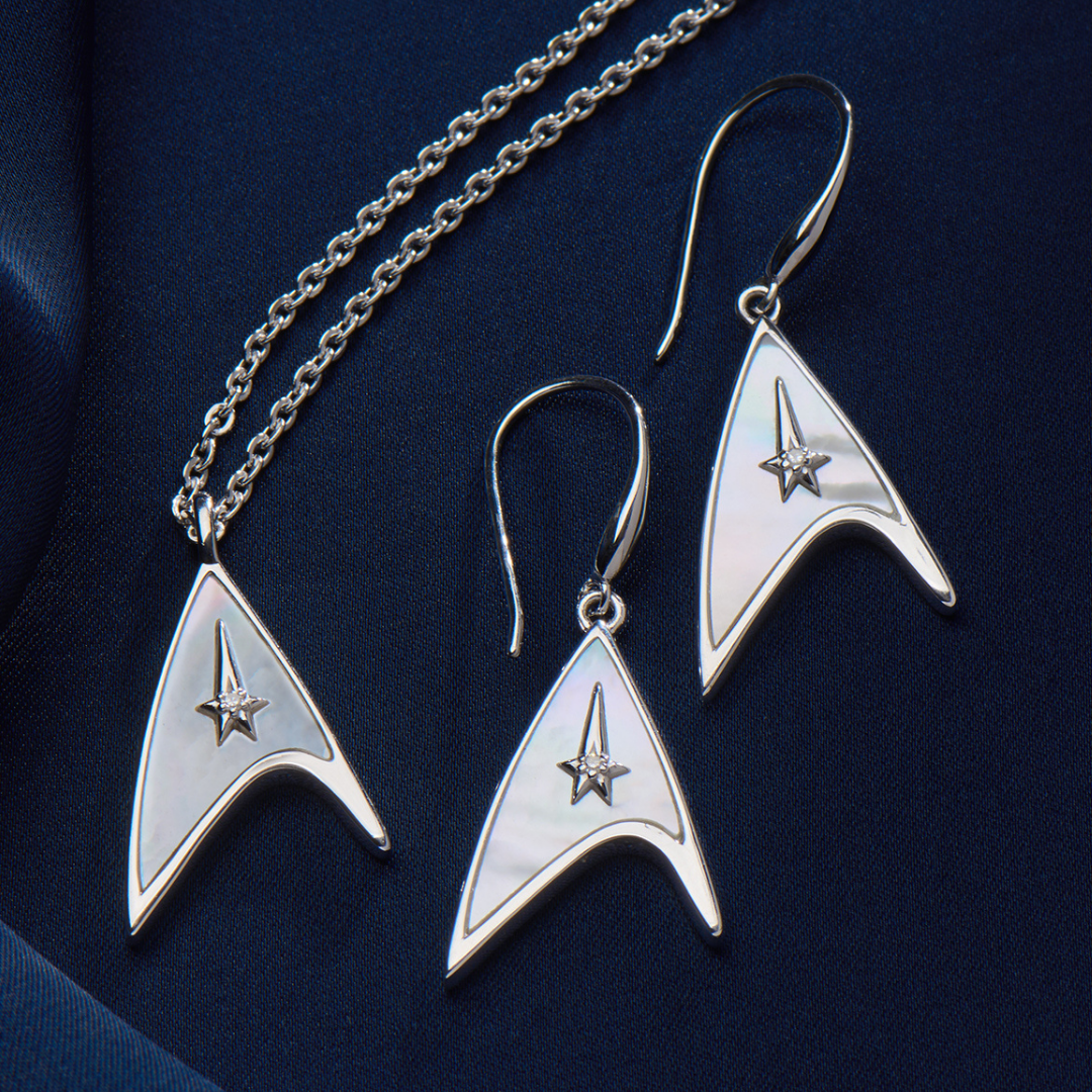 Star Trek X RockLove 60th Anniversary Diamond Necklace