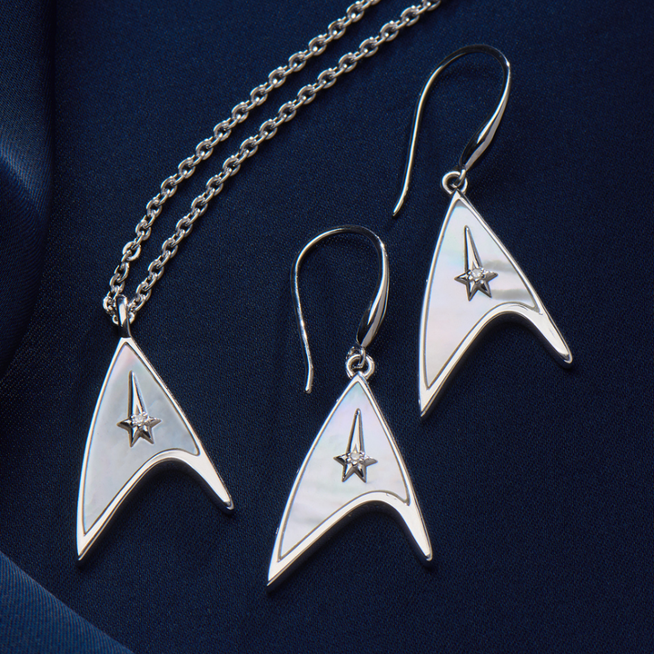 Star Trek X RockLove 60th Anniversary Diamond Necklace